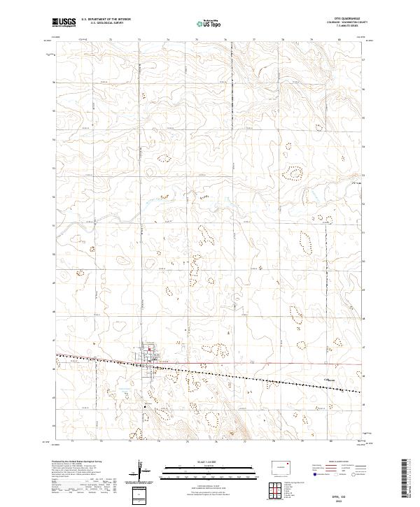Otis 2022 topographic map thumbnail