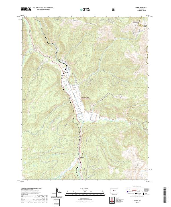 Pando 2022 topographic map thumbnail