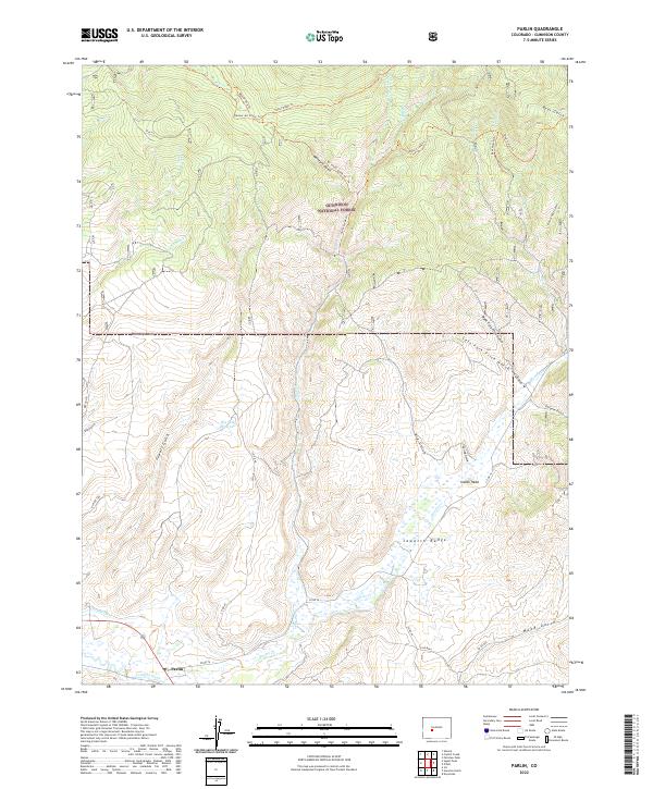 Parlin 2022 topographic map thumbnail