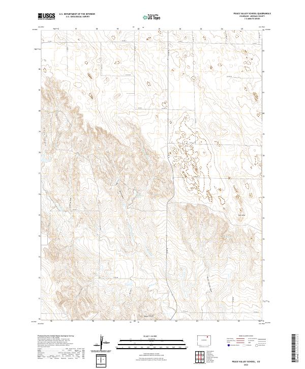 Peace Valley School 2022 topographic map thumbnail