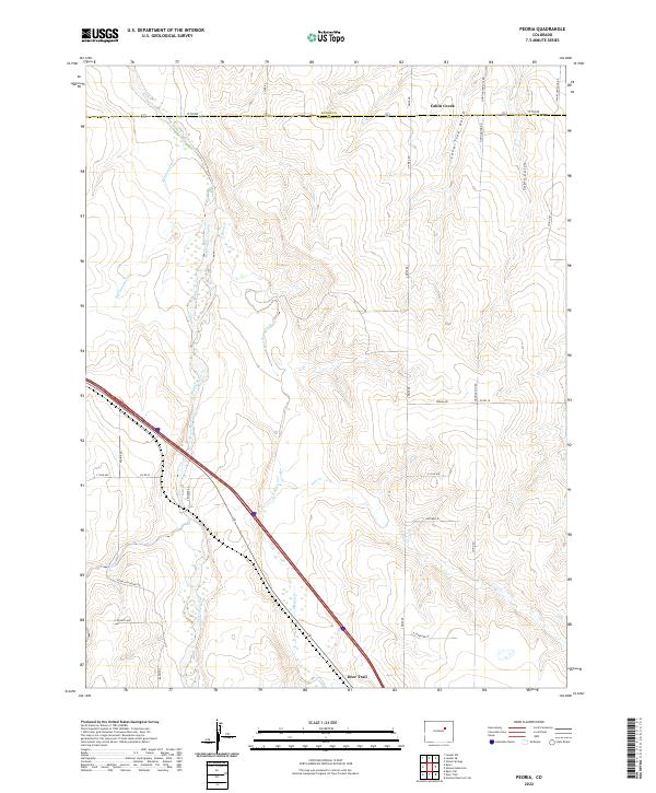 Peoria 2022 topographic map thumbnail