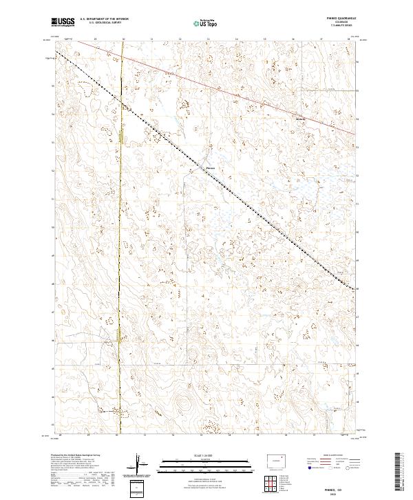 Pinneo topographic map thumbnail
