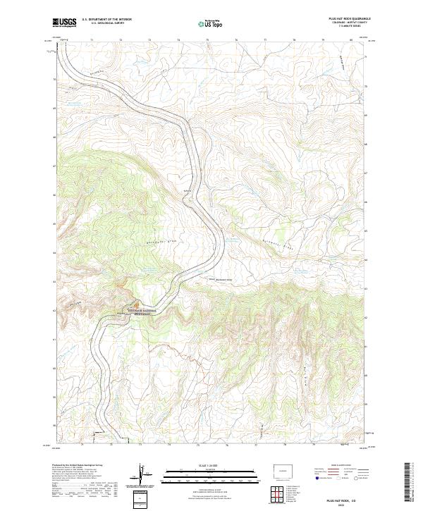 Plug Hat Rock 2022 topographic map thumbnail