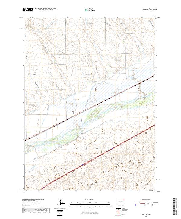 Proctor 2022 topographic map thumbnail