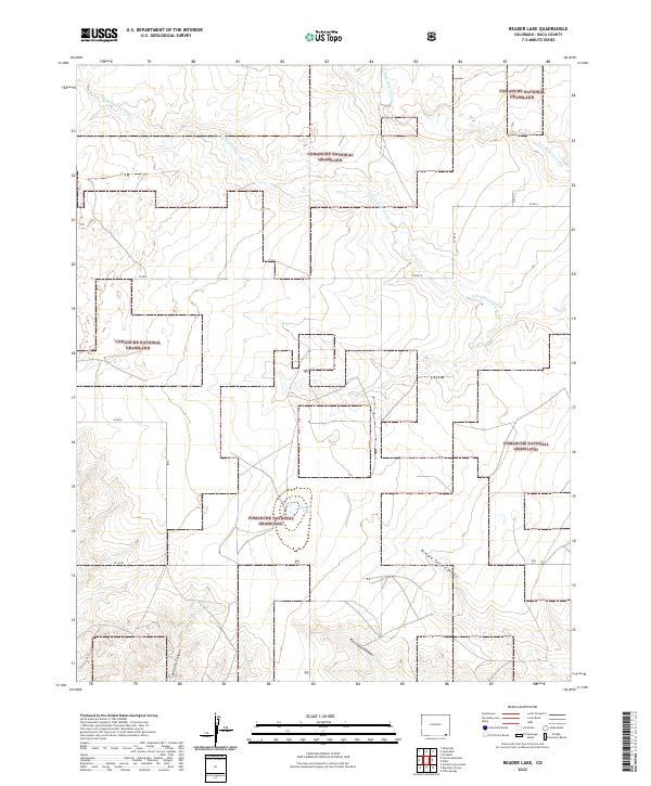 Reader Lake 2022 topographic map thumbnail