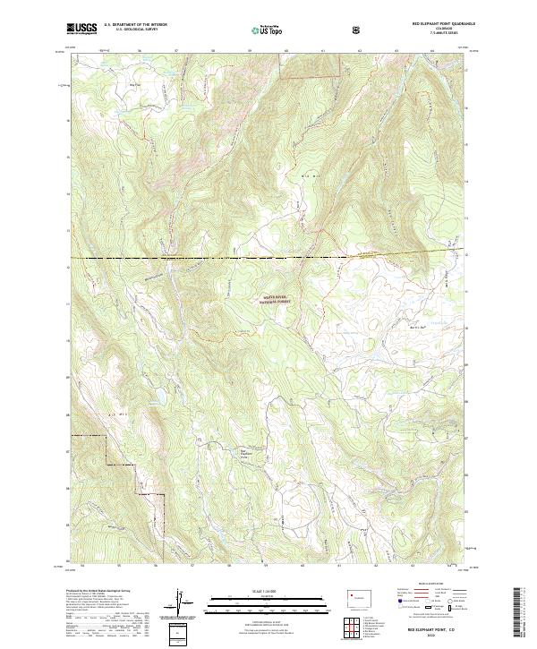 Red Elephant Point 2022 topographic map thumbnail