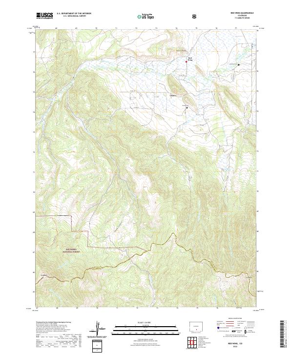 Red Wing 2022 topographic map thumbnail