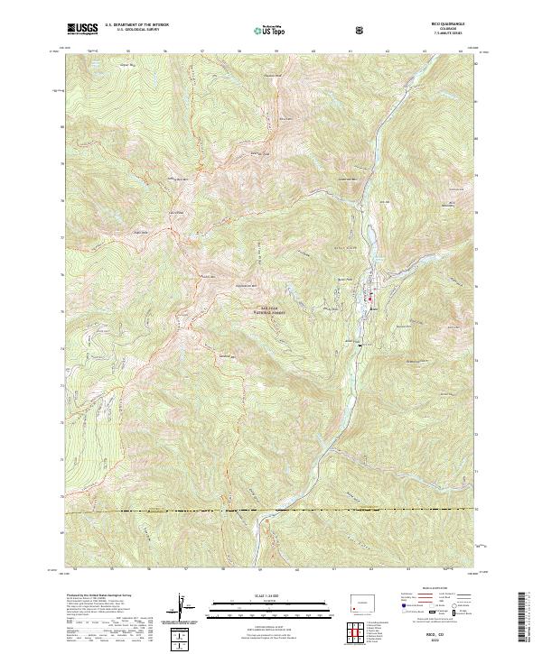 Rico 2022 topographic map thumbnail
