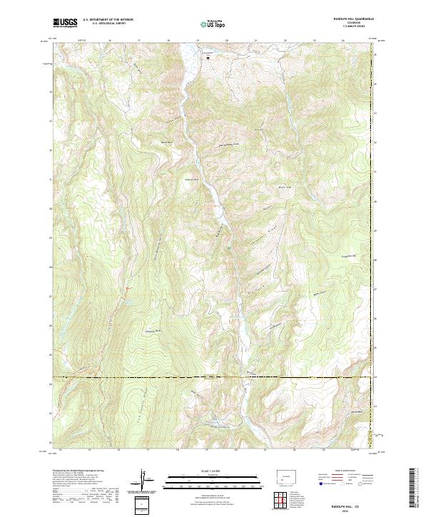 Rudolph Hill topographic map thumbnail