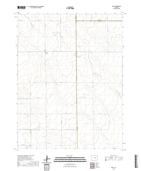 Rush 2022 topographic map thumbnail