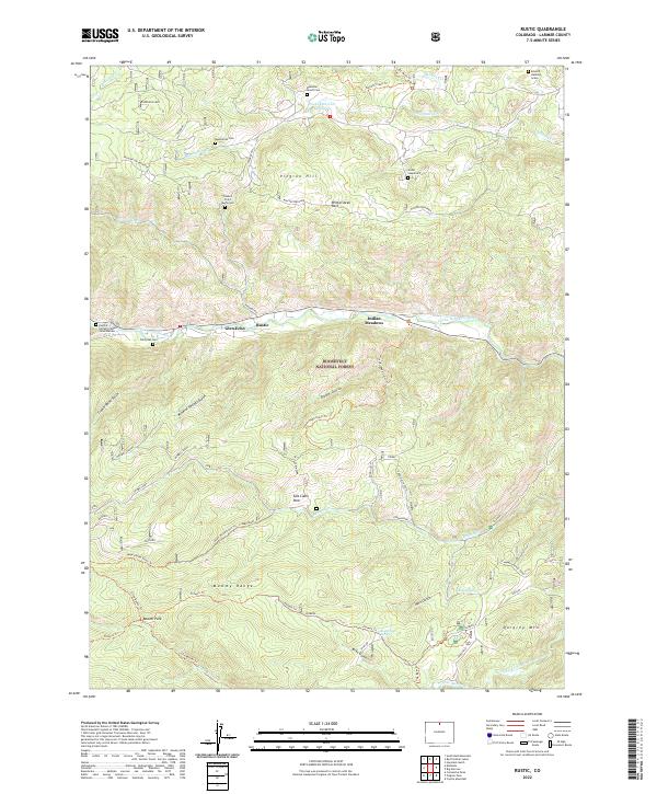 Rustic 2022 topographic map thumbnail