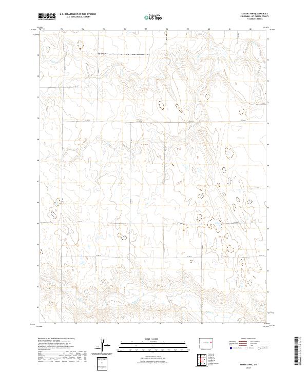 Seibert NW 2022 topographic map thumbnail