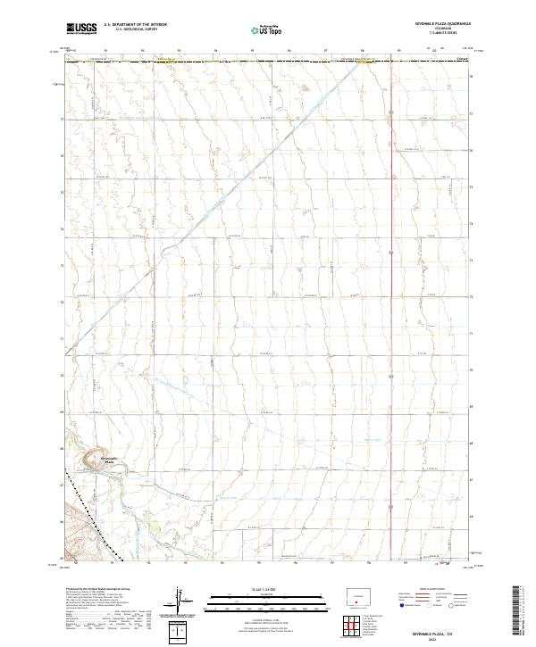 Sevenmile Plaza topographic map thumbnail