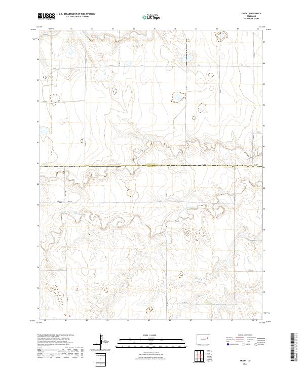 Shaw topographic map thumbnail