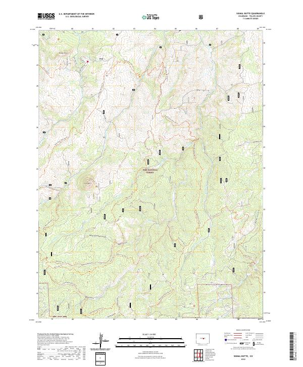 Signal Butte topographic map thumbnail