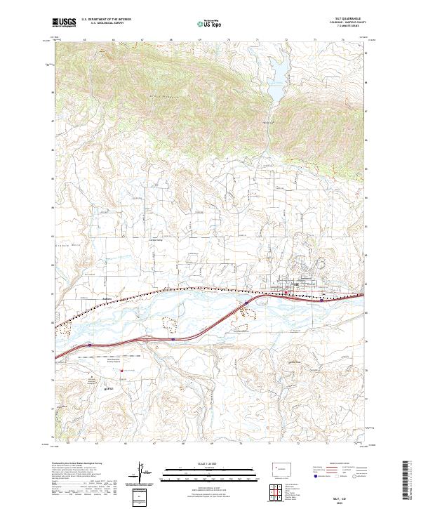 Silt 2022 topographic map thumbnail