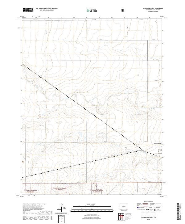 Springfield West 2022 topographic map thumbnail