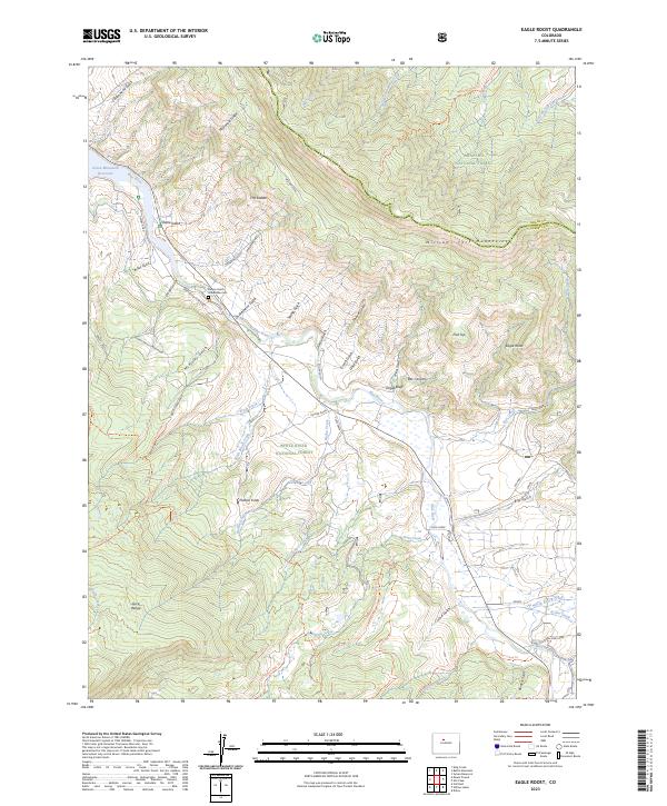 Eagle Roost topographic map thumbnail