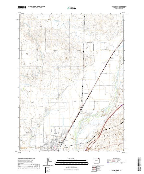 Sterling North 2022 topographic map thumbnail
