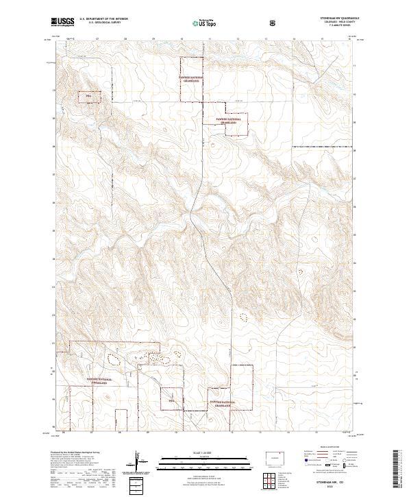 Stoneham NW 2022 topographic map thumbnail