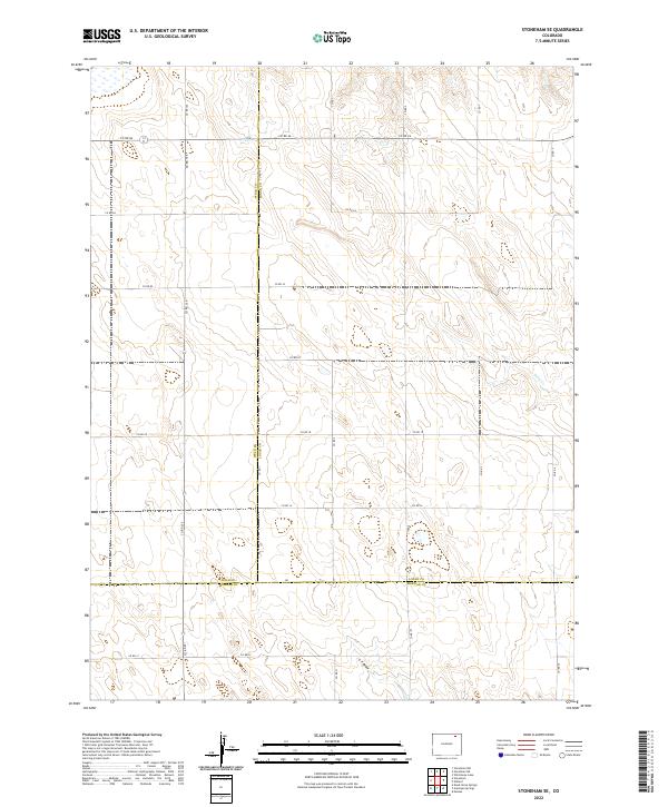 Stoneham SE 2022 topographic map thumbnail
