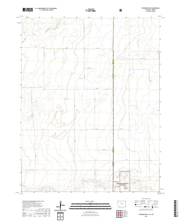 Stonington SE topographic map thumbnail