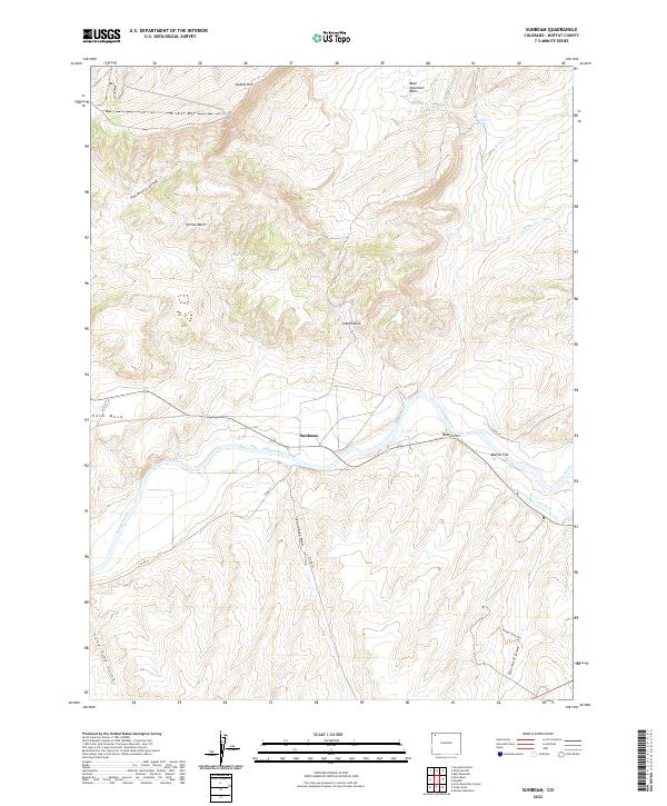 Sunbeam 2022 topographic map thumbnail