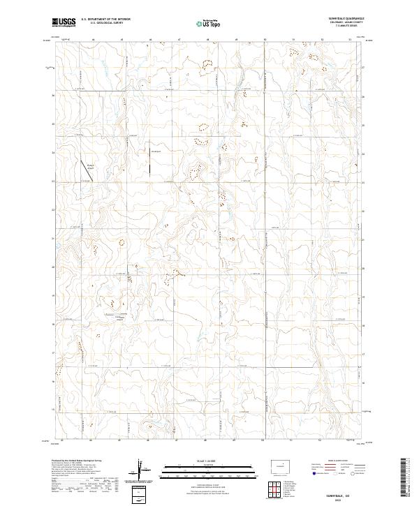 Sunnydale topographic map thumbnail