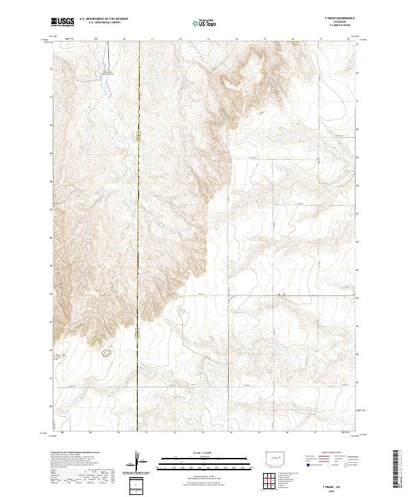 T Draw topographic map thumbnail