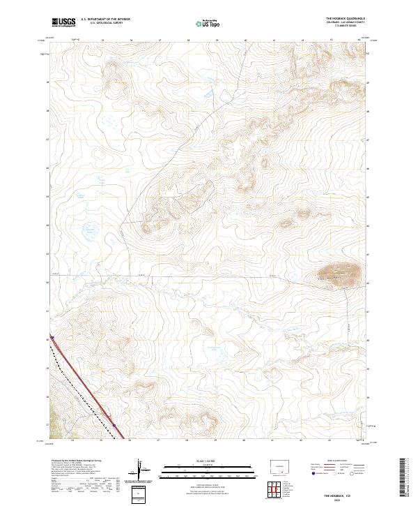 The Hogback 2022 topographic map thumbnail