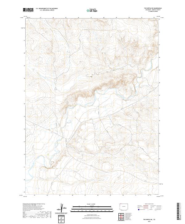 The Nipple NE topographic map thumbnail