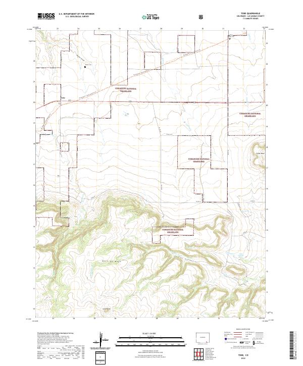 Tobe 2022 topographic map thumbnail