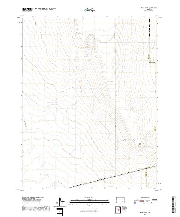 Todd Point 2022 topographic map thumbnail