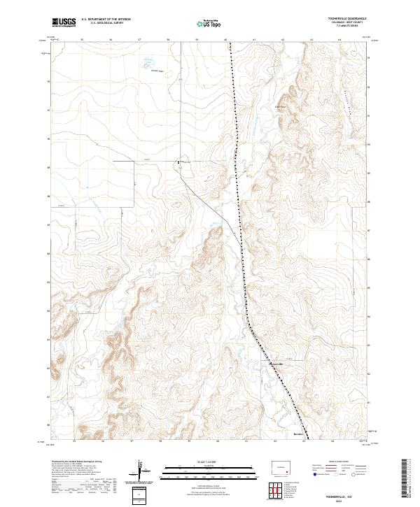Toonerville 2022 topographic map thumbnail