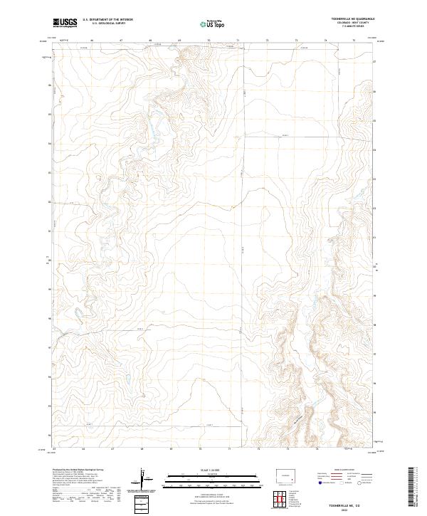 Toonerville NE 2022 topographic map thumbnail