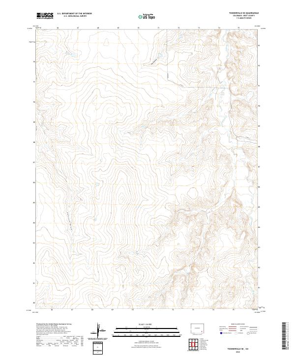 Toonerville SE 2022 topographic map thumbnail
