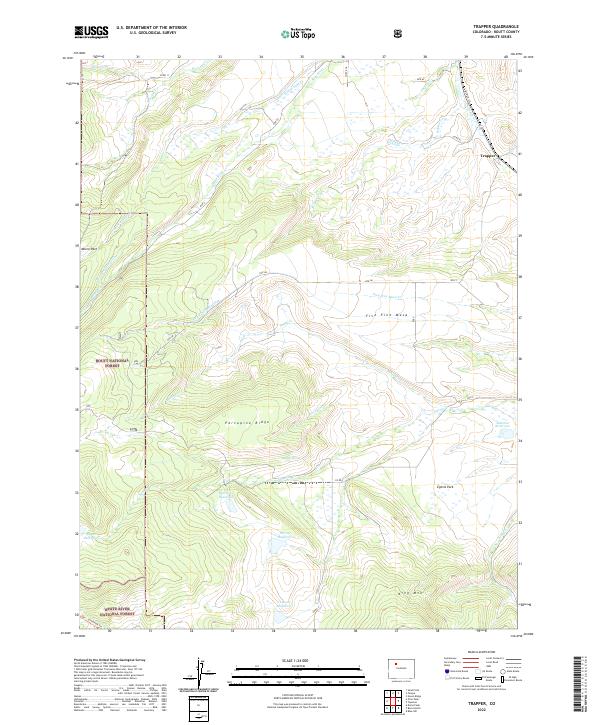 Trapper 2022 topographic map thumbnail