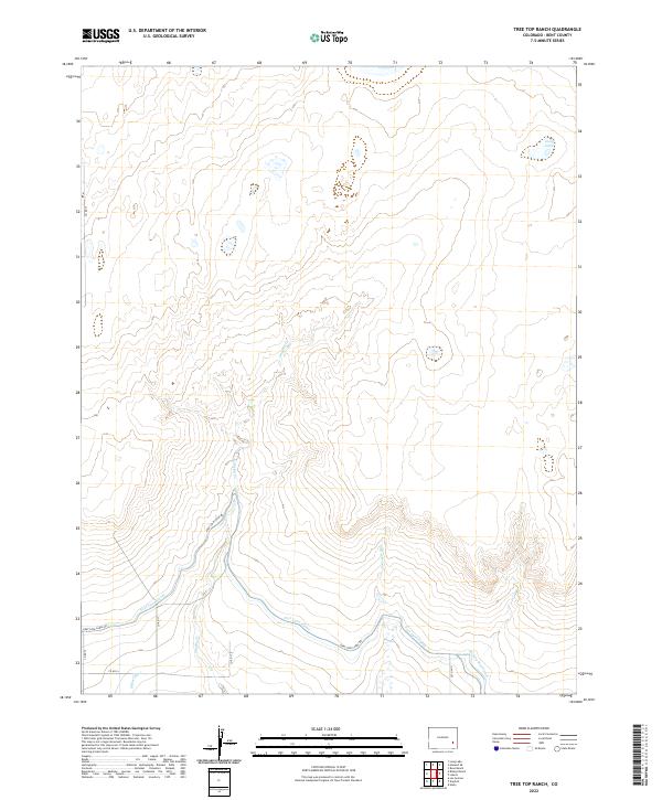Tree Top Ranch 2022 topographic map thumbnail