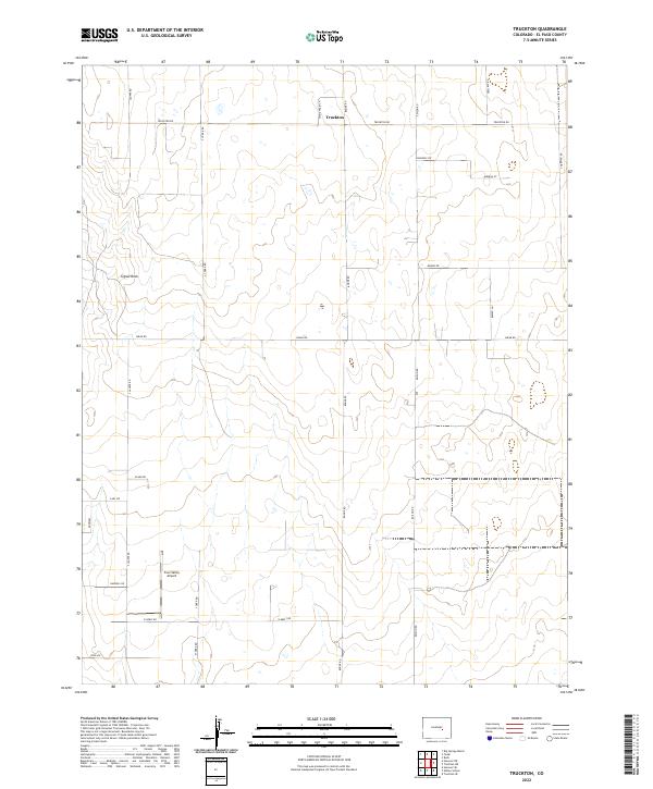 Truckton topographic map thumbnail