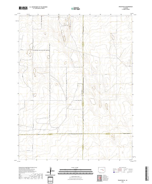 Truckton SE topographic map thumbnail