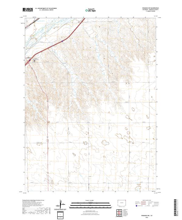 Venango NW topographic map thumbnail