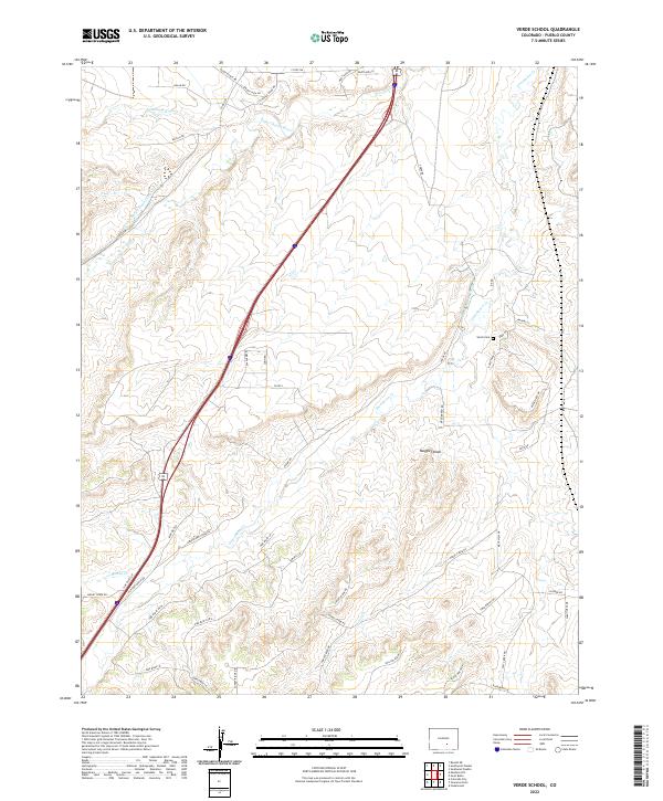 Verde School 2022 topographic map thumbnail