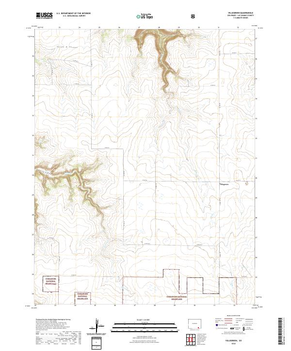 Villegreen 2022 topographic map thumbnail