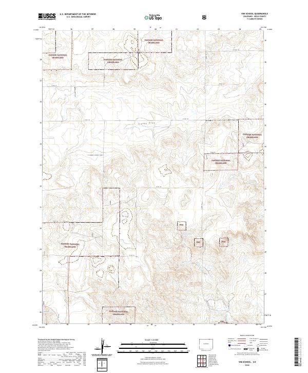 Vim School 2022 topographic map preview