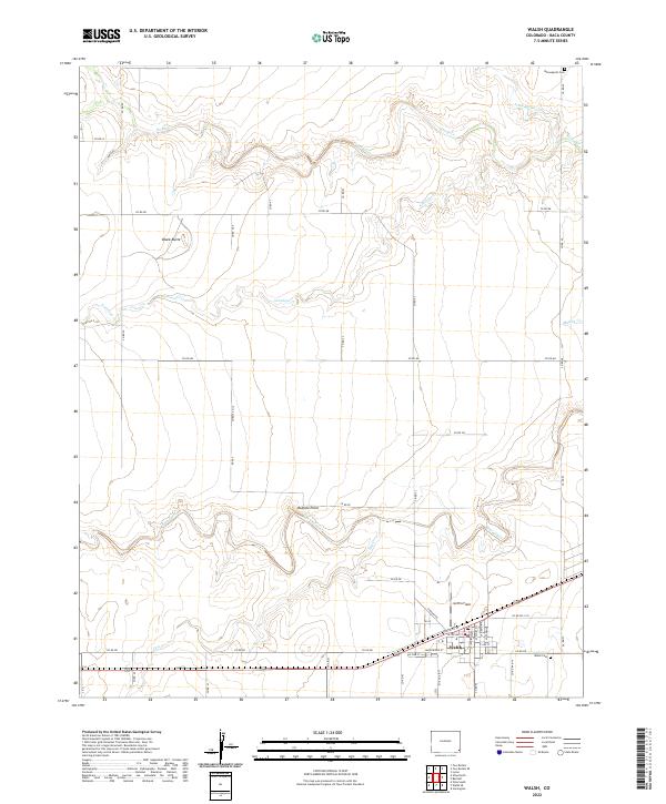 Walsh topographic map thumbnail