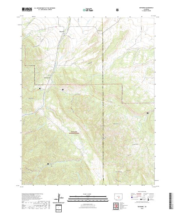 Wetmore 2022 topographic map thumbnail