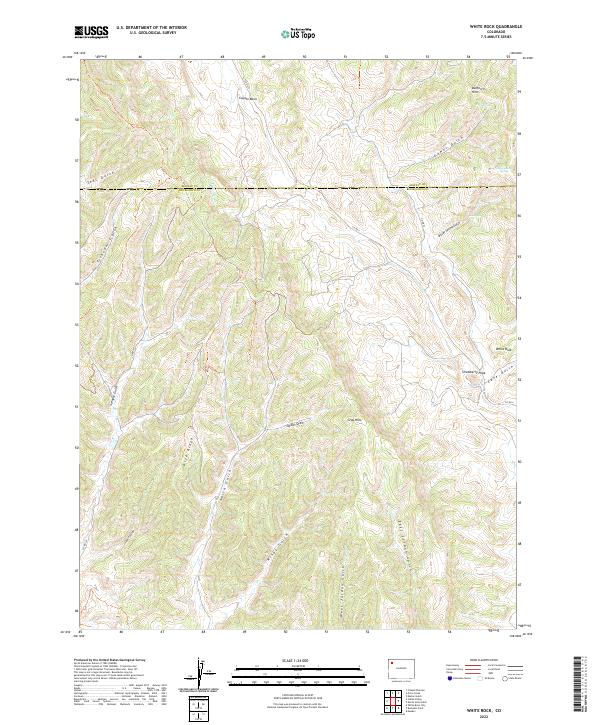 White Rock topographic map thumbnail