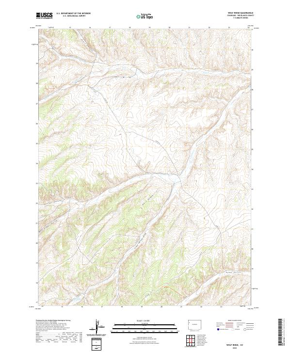 Wolf Ridge 2022 topographic map thumbnail