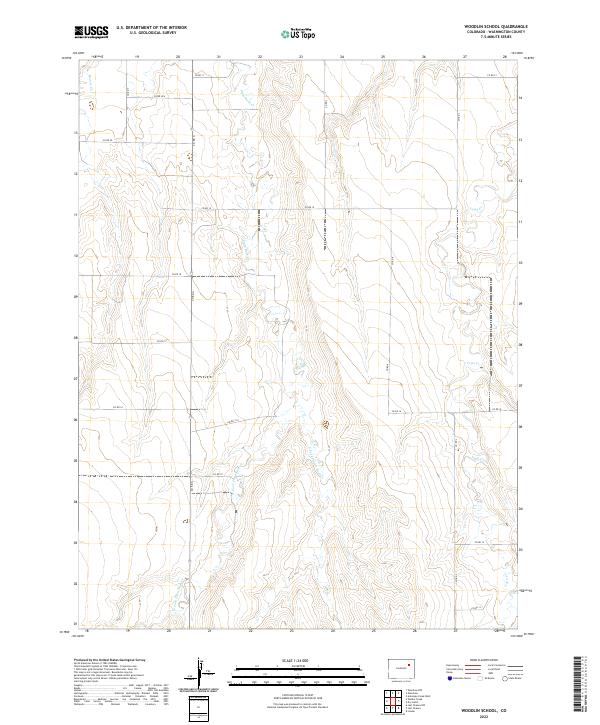 Woodlin School 2022 topographic map thumbnail