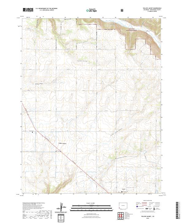 Yellow Jacket 2022 topographic map thumbnail